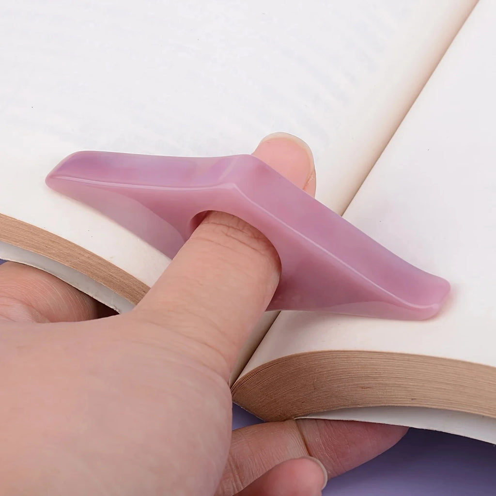 Thumb Book Page Holder – Hands-Free Reading Helper