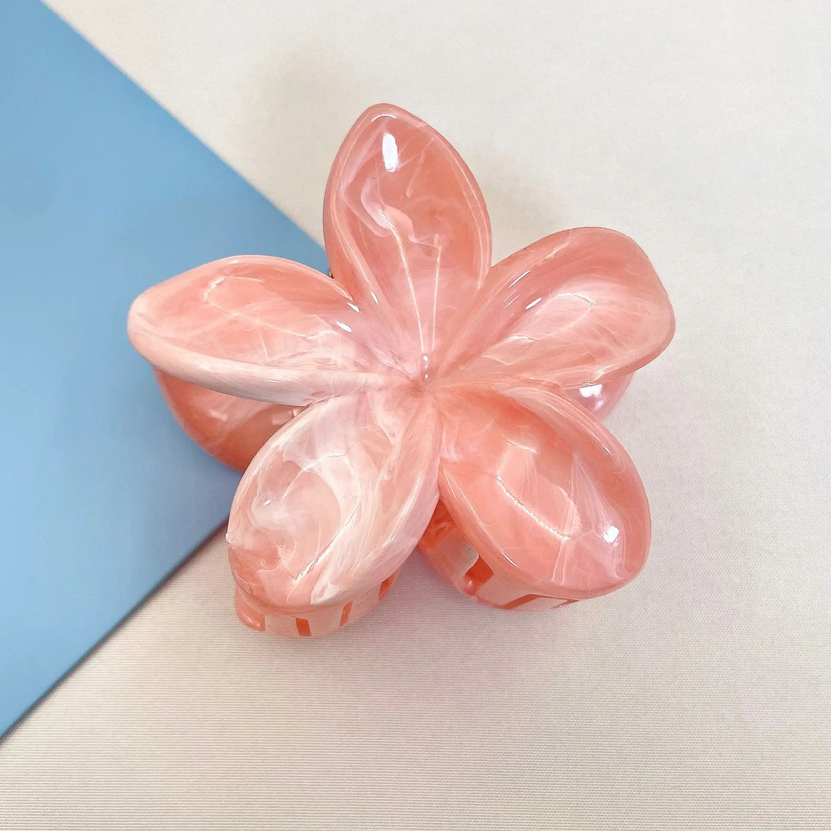 Korean Floral Hair Claw Clips – Non-Slip Barrettes for Women (1, 2 & 3-Pack)