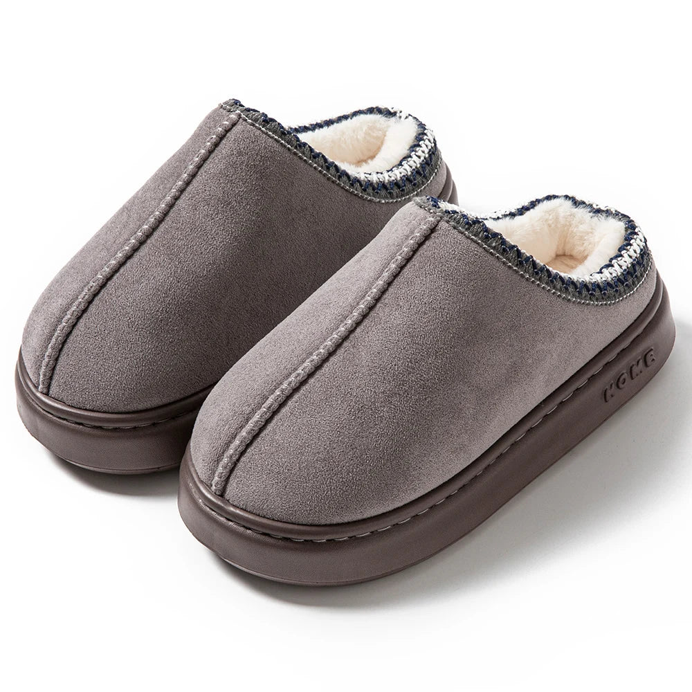 2024 Autumn Winter New Women Home Slippers Open-Toe Cross Band Linen Soled Indoor Slides Linen Soled Non-Slip Bathroom Slippers