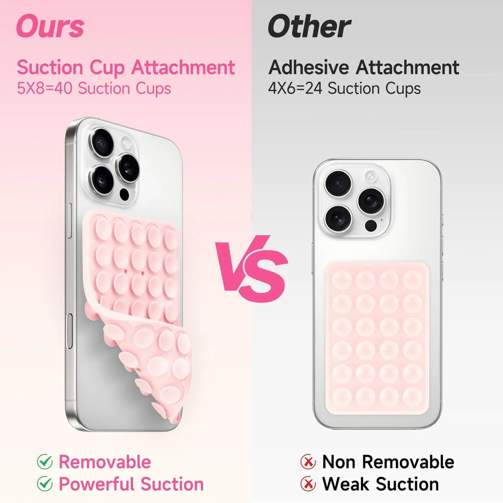 Silicone Phone Suction Mount- Anit-Slip Holder