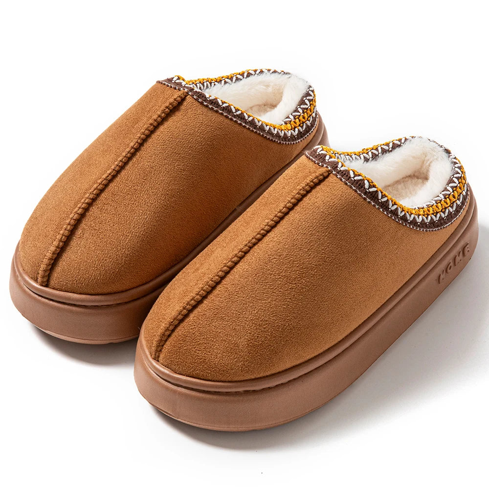 2024 Autumn Winter New Women Home Slippers Open-Toe Cross Band Linen Soled Indoor Slides Linen Soled Non-Slip Bathroom Slippers