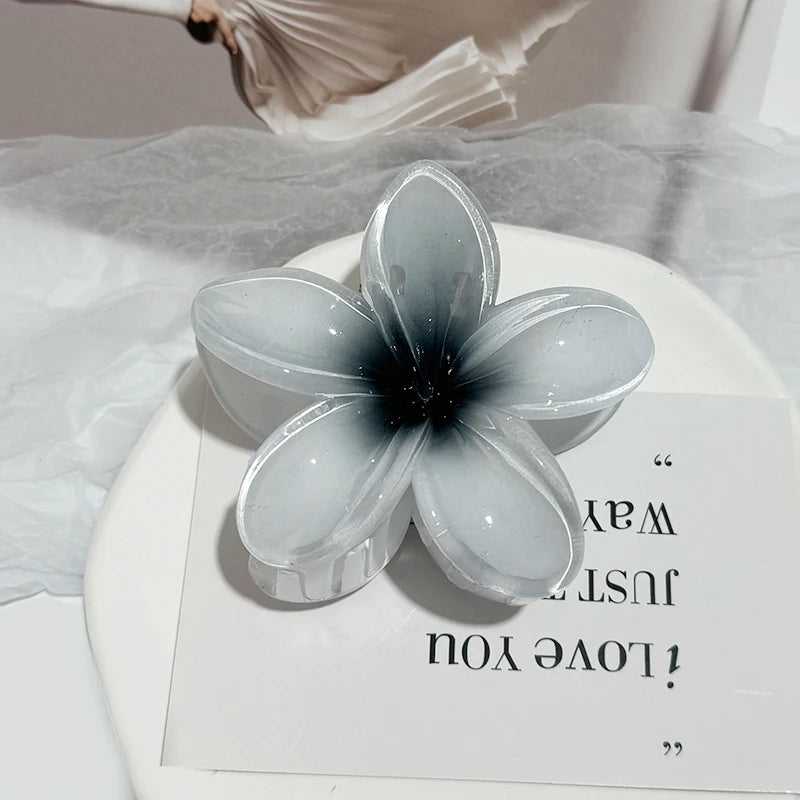 Korean Floral Hair Claw Clips – Non-Slip Barrettes for Women (1, 2 & 3-Pack)