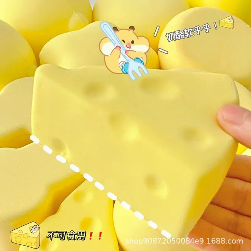 Cute Squishy Food Stress Toy – Slow Rise Butter, Cheese & Chocolate