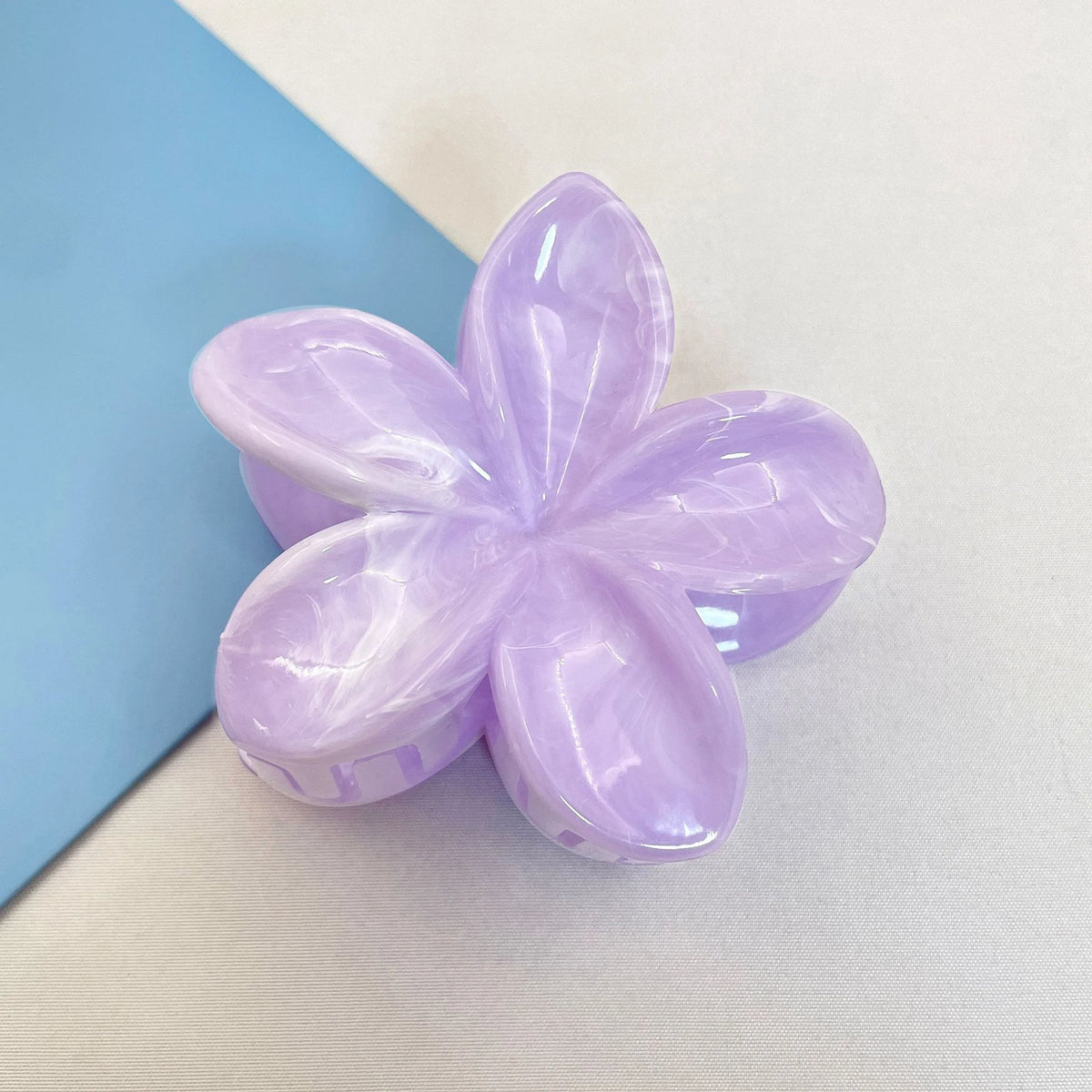 Korean Floral Hair Claw Clips – Non-Slip Barrettes for Women (1, 2 & 3-Pack)
