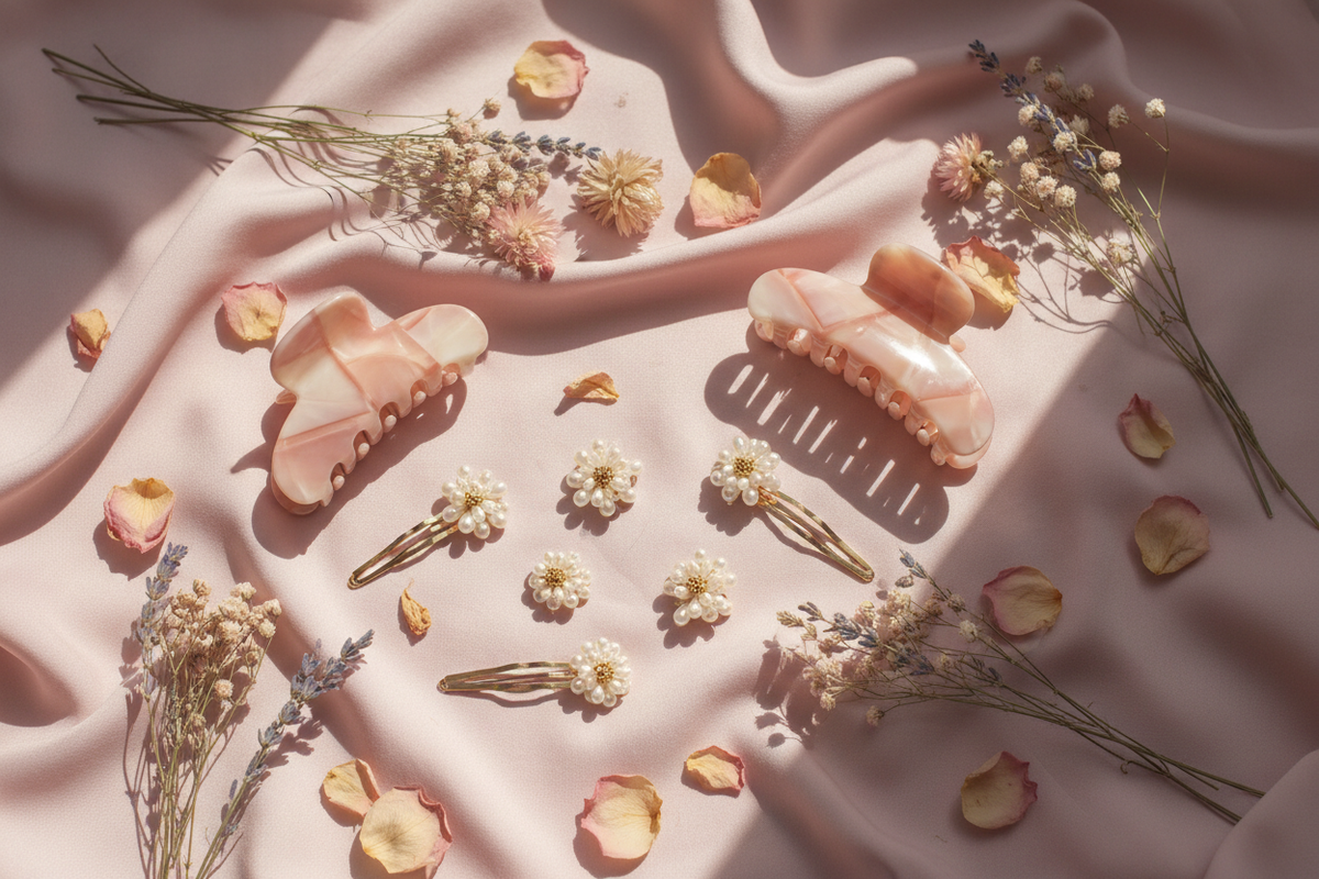 Girly Boho Hair Accessories Hero Image